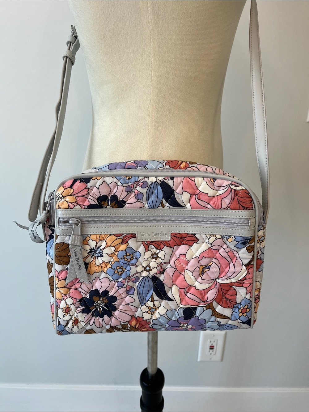 Vera Bradley floral crossbody